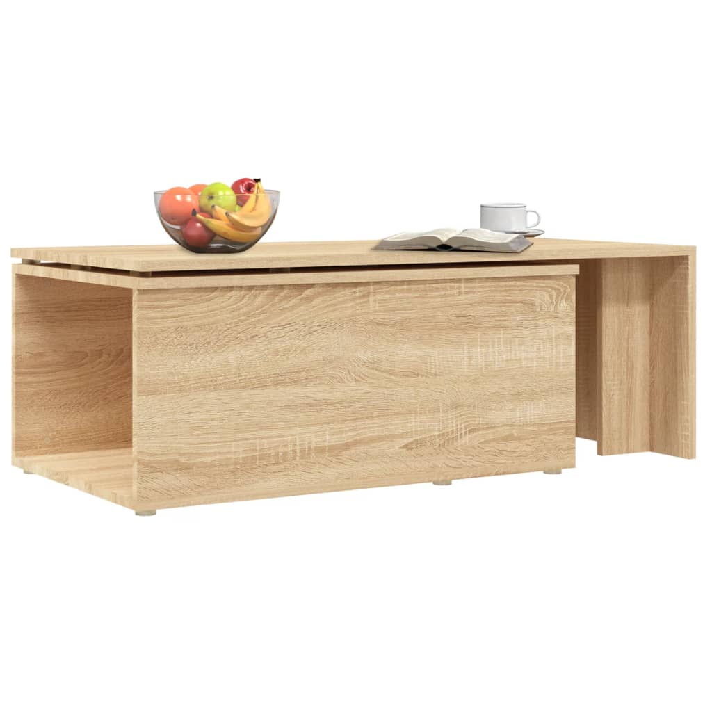 Table basse Chêne sonoma 150x50x35 cm Bois d’ingénierie - XIOS