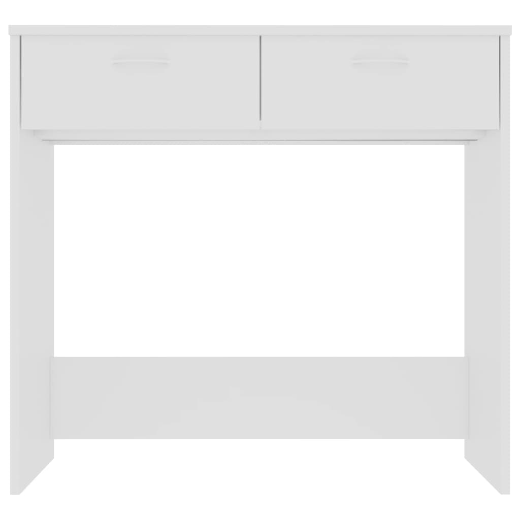 Bureau Blanc 80x40x75 cm Bois d'ingénierie - XIOS