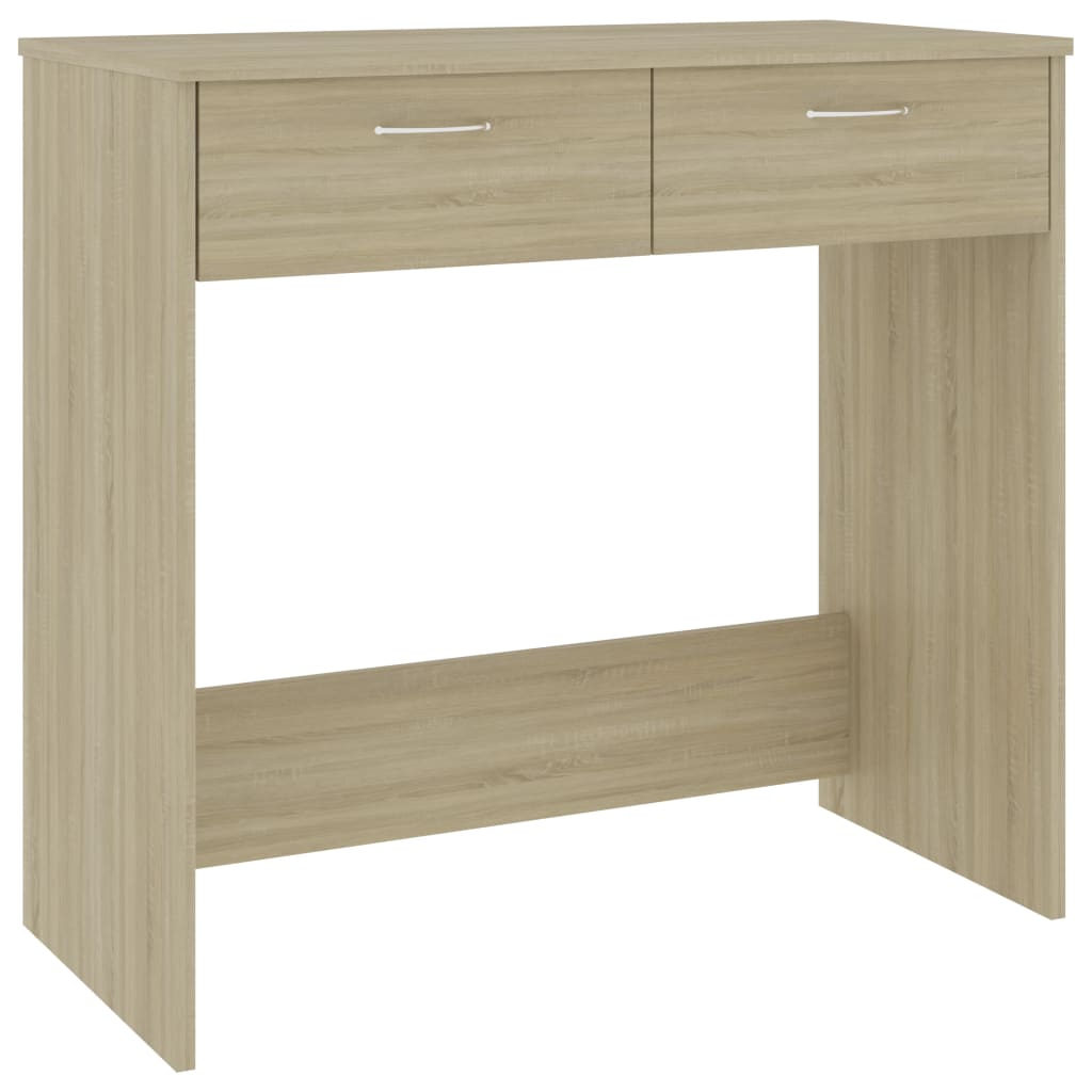 Bureau Chêne Sonoma 80x40x75 cm Aggloméré Bureaux vidaXL   