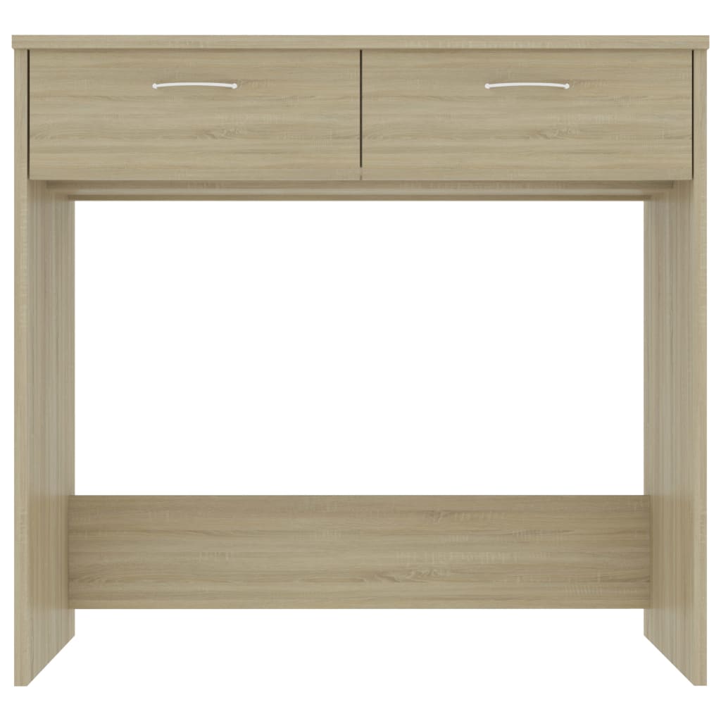 Bureau Chêne Sonoma 80x40x75 cm Aggloméré Bureaux vidaXL   