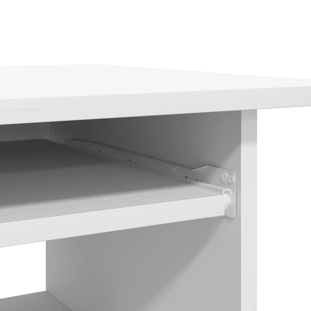 Bureau Blanc 80x45x74 cm Bois d’ingénierie - XIOS