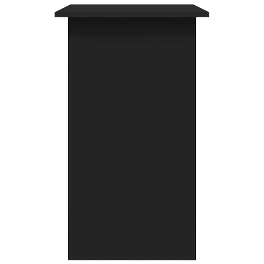 Bureau Noir 80x45x74 cm Bois d’ingénierie - XIOS
