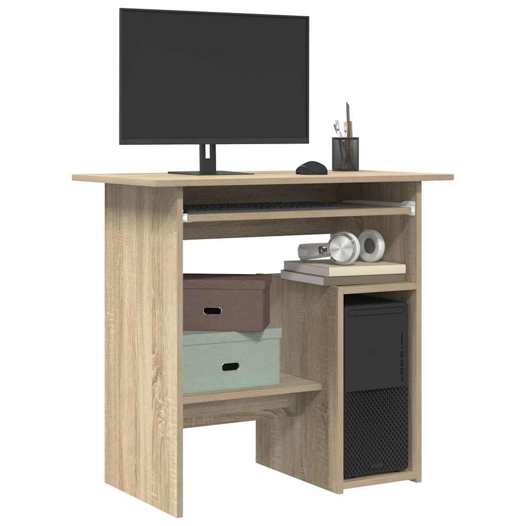 Bureau Chêne sonoma 80x45x74 cm Bois d’ingénierie - XIOS