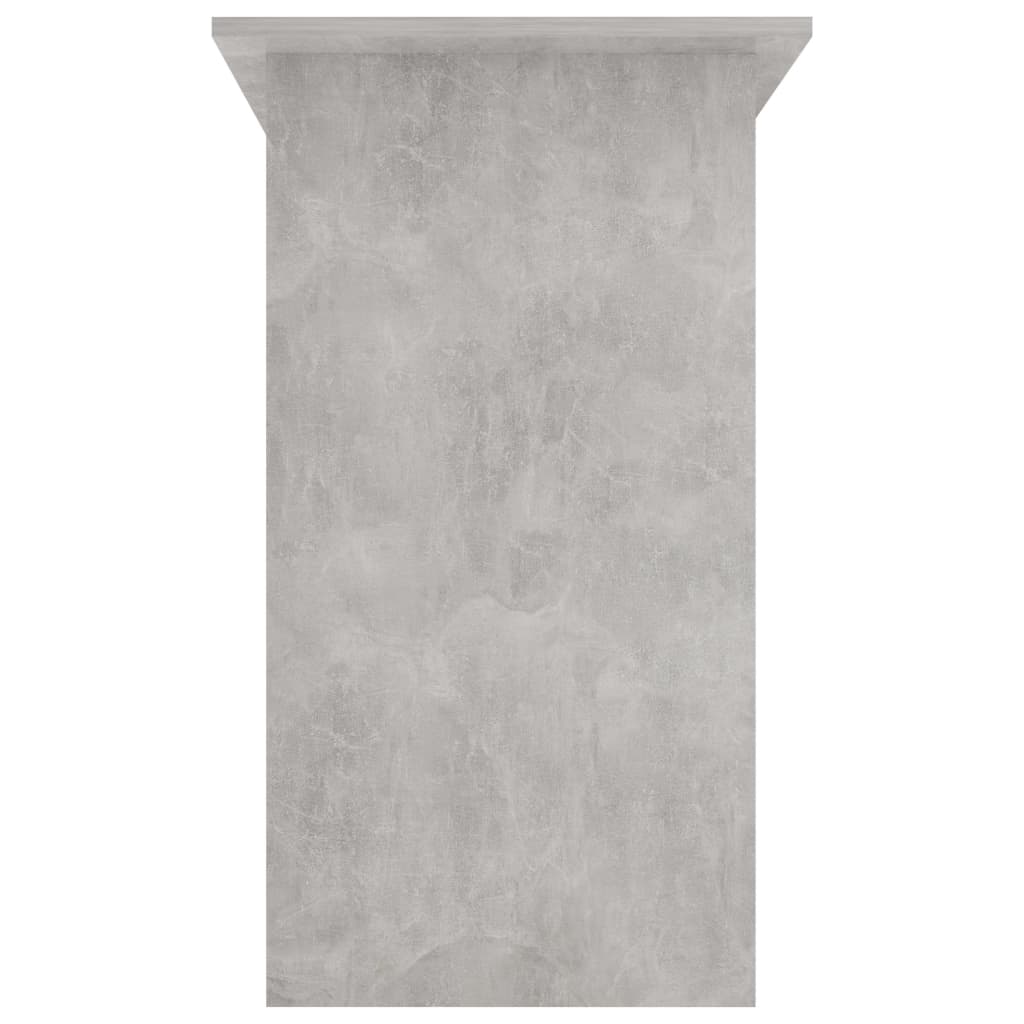 Bureau Gris béton 80x45x74 cm Bois d’ingénierie Bureaux vidaXL   