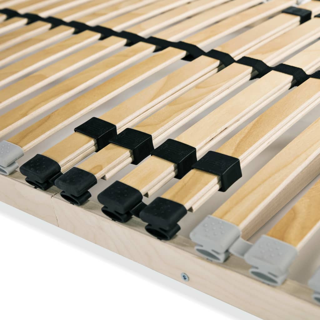 Sommiers à lattes sans matelas 2 pcs avec 28 lattes 70x200 cm - XIOS
