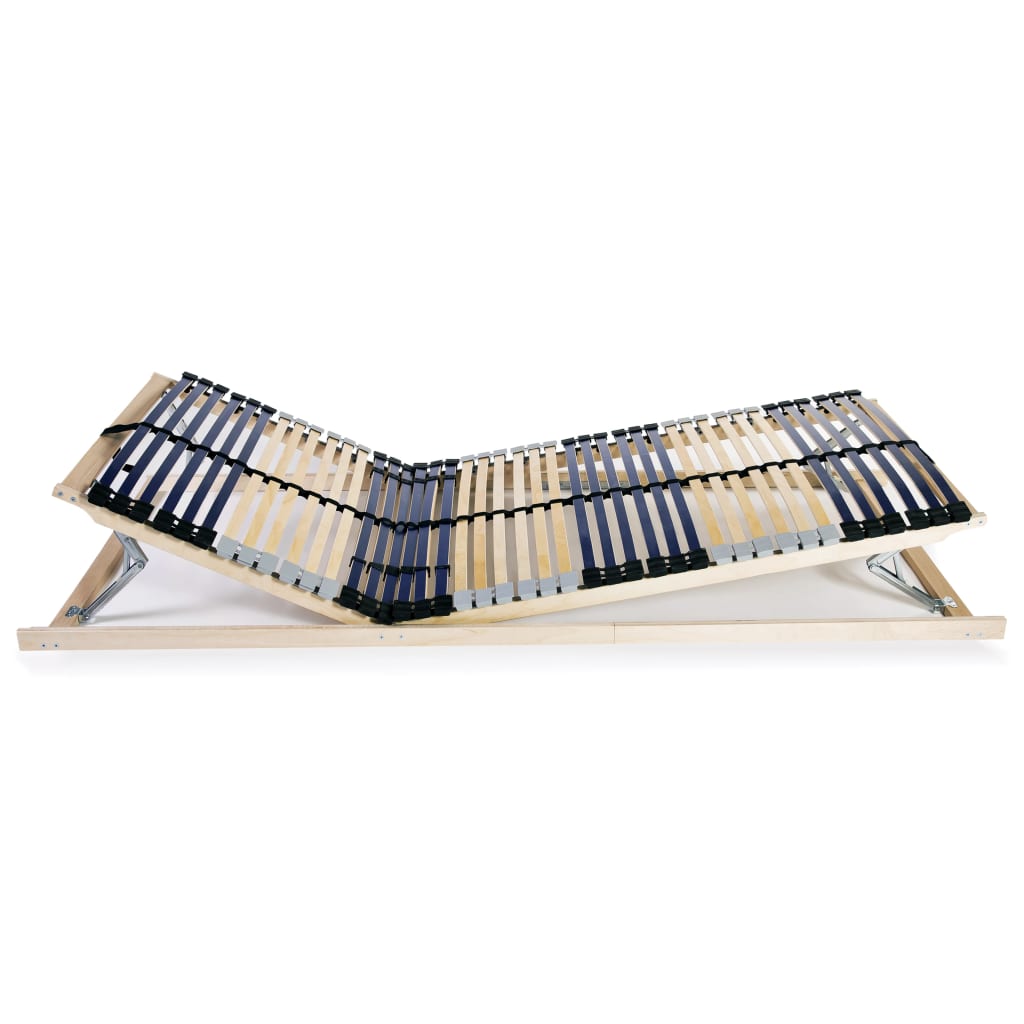 Sommiers à lattes sans matelas 2 pcs avec 42 lattes 80x200 cm - XIOS