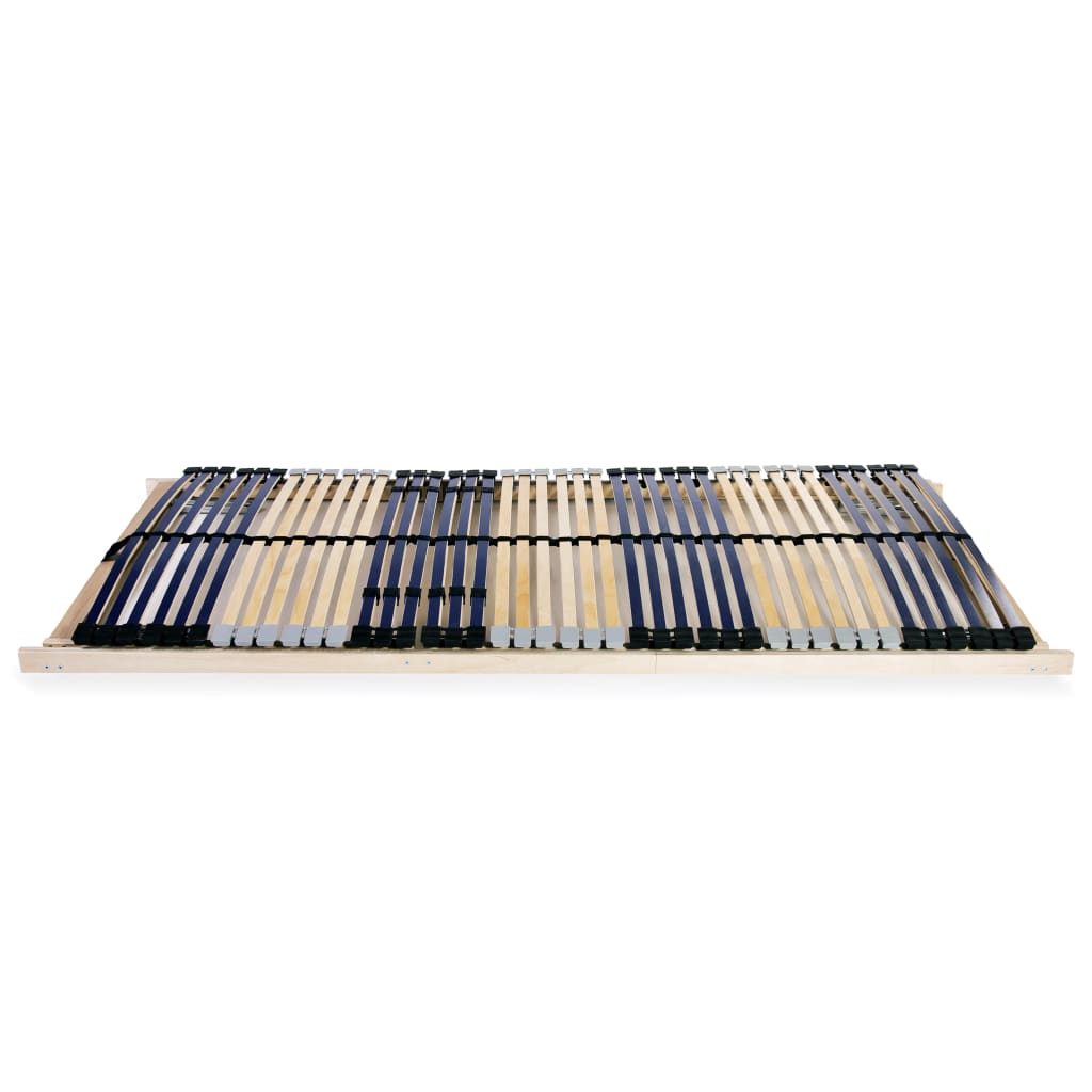 Sommiers à lattes sans matelas 2 pcs avec 42 lattes 90x200 cm - XIOS