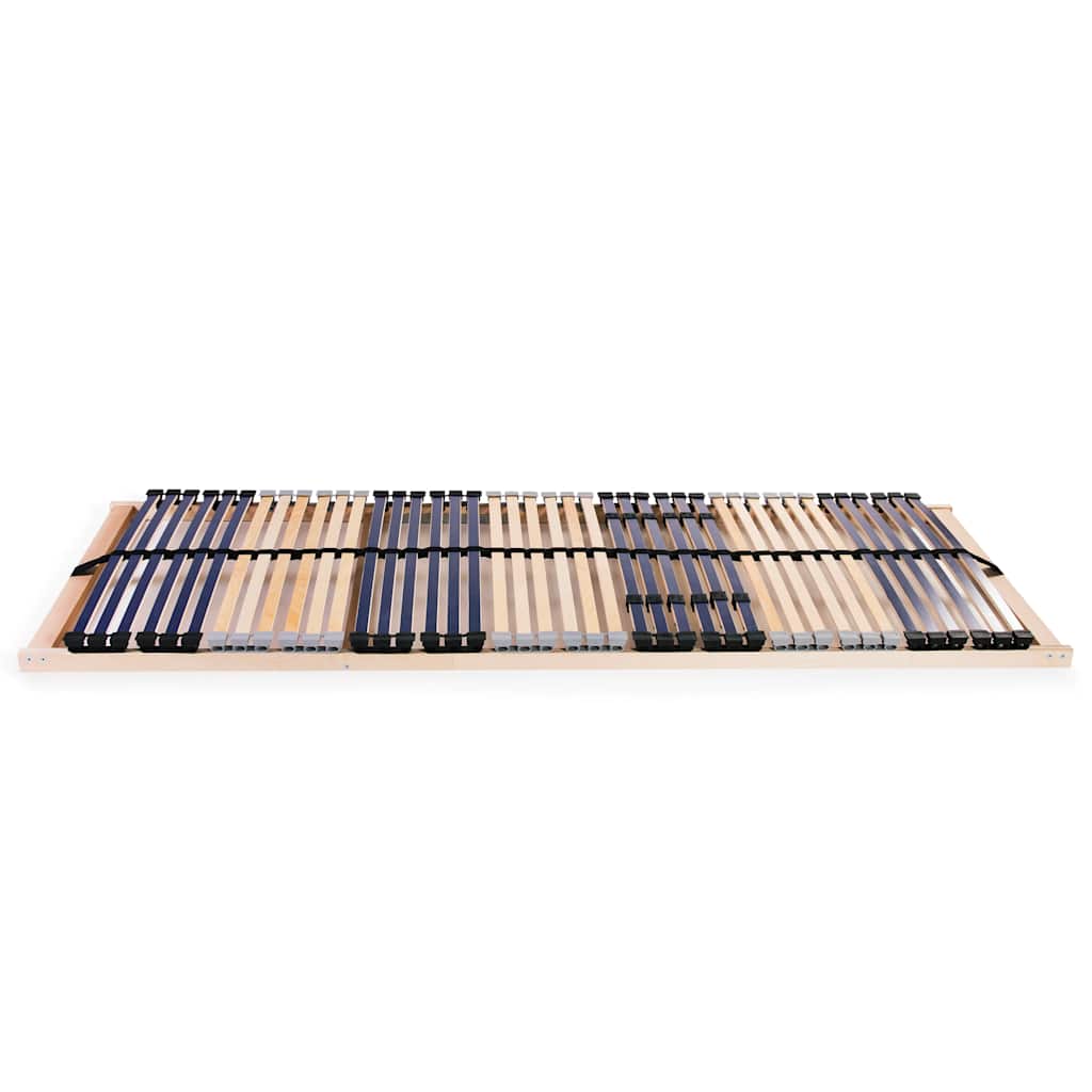 Sommiers à lattes sans matelas 2 pcs avec 42 lattes 90x200 cm - XIOS