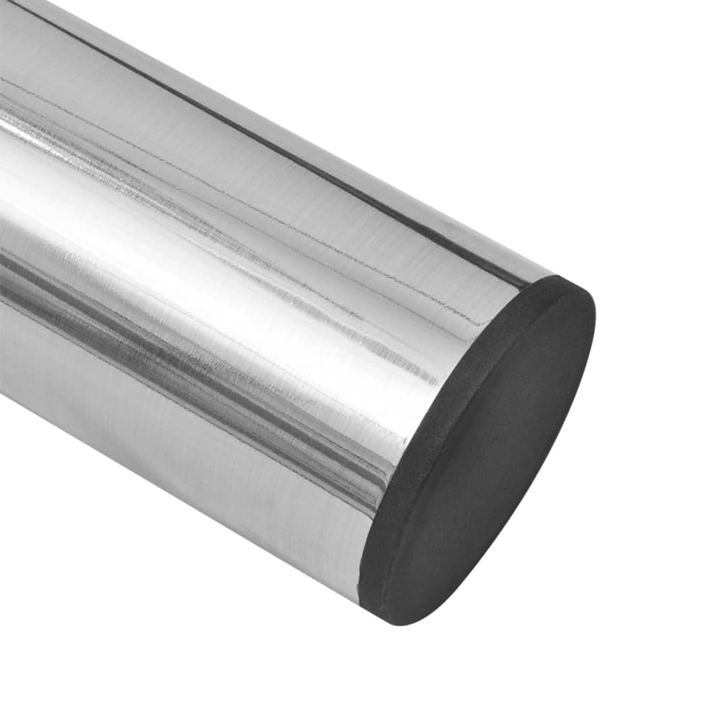 Pieds de table télescopiques 4 pcs Nickel brossé 710 mm-1100 mm - XIOS