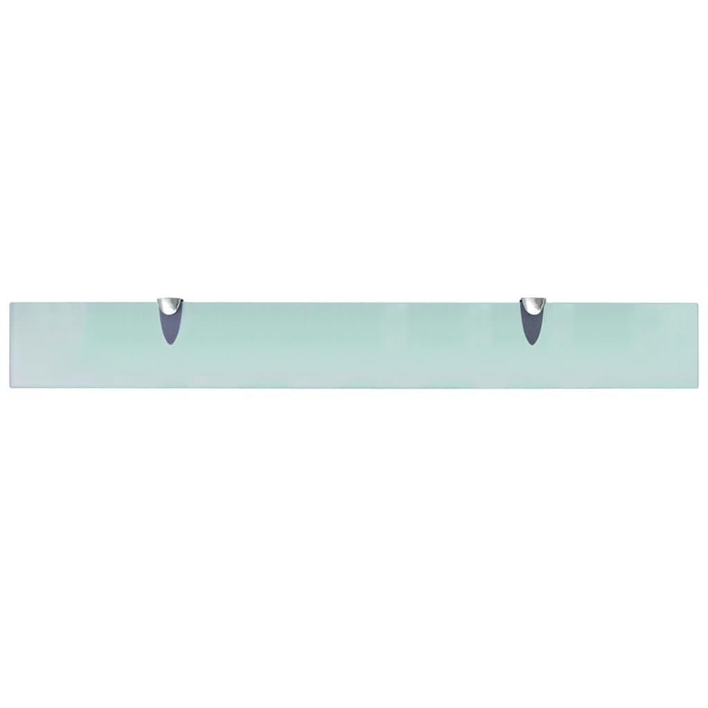 Étagères murales 2 pcs Verre 80 x 10 cm 8 mm - XIOS