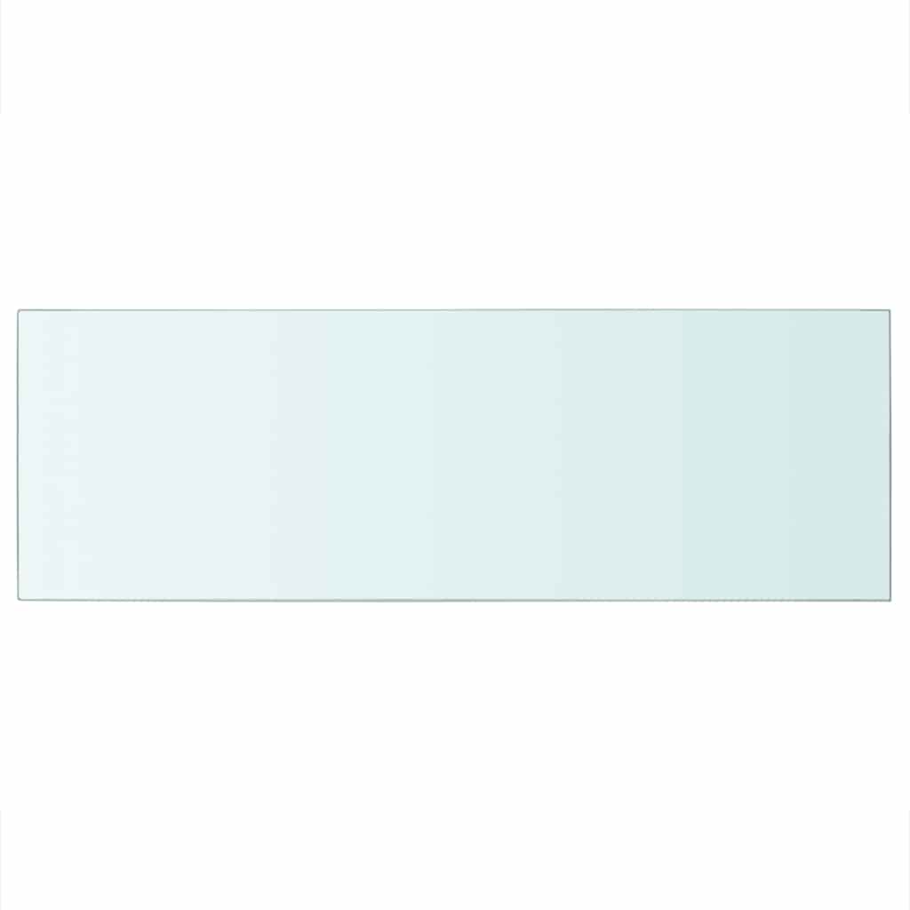 Panneaux d'étagère 2 pcs Verre Transparent 70x25 cm - XIOS