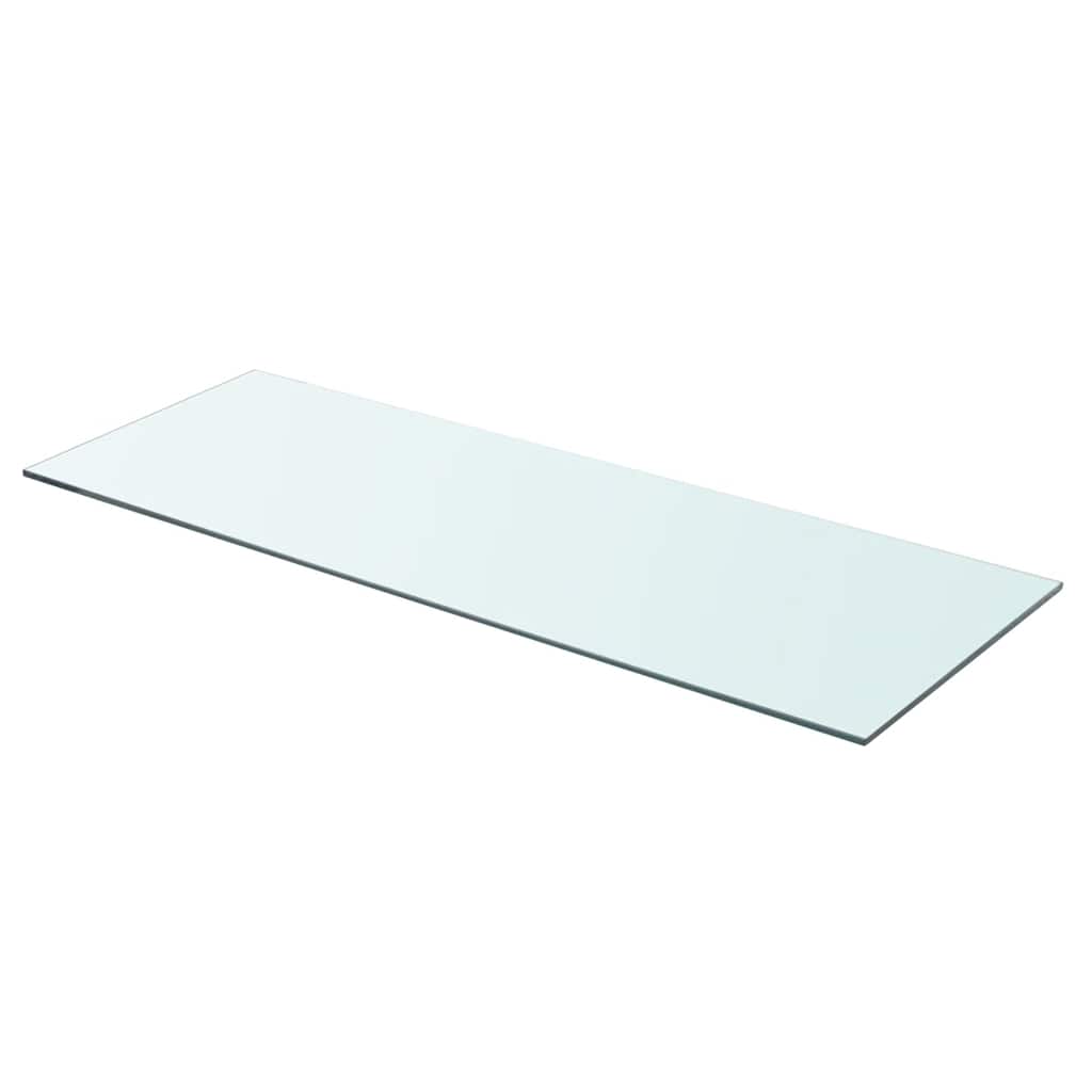 Panneaux d'étagère 2 pcs Verre Transparent 80 x 30 cm - XIOS
