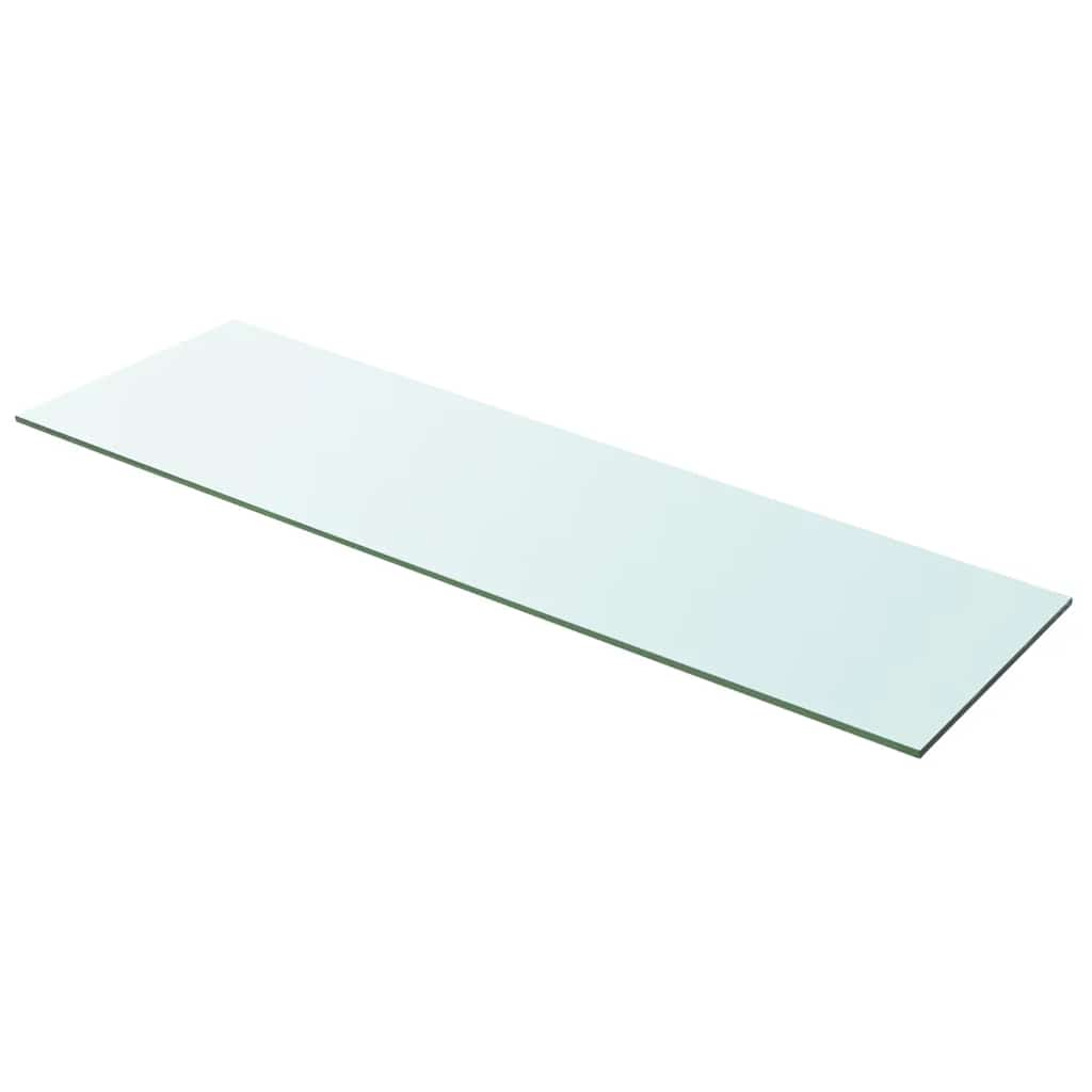 Panneaux d'étagère 2 pcs Verre Transparent 100 x 30 cm - XIOS