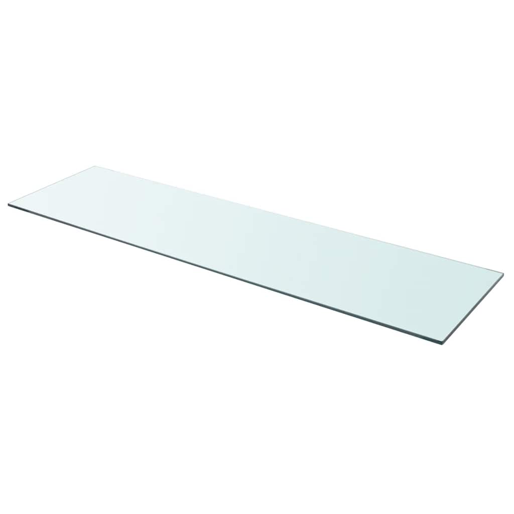 Panneaux d'étagère 2 pcs Verre Transparent 110 x 30 cm - XIOS