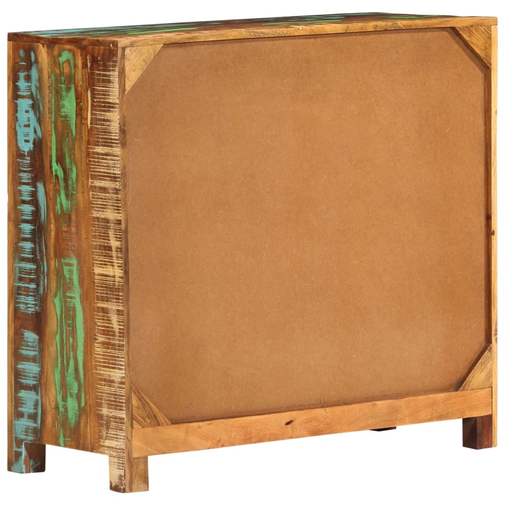 Buffet 70x30x68 cm Bois de récupération solide - XIOS