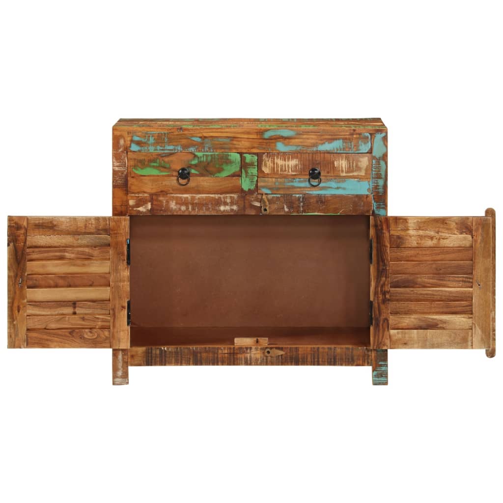 Buffet 70x30x68 cm Bois de récupération solide - XIOS