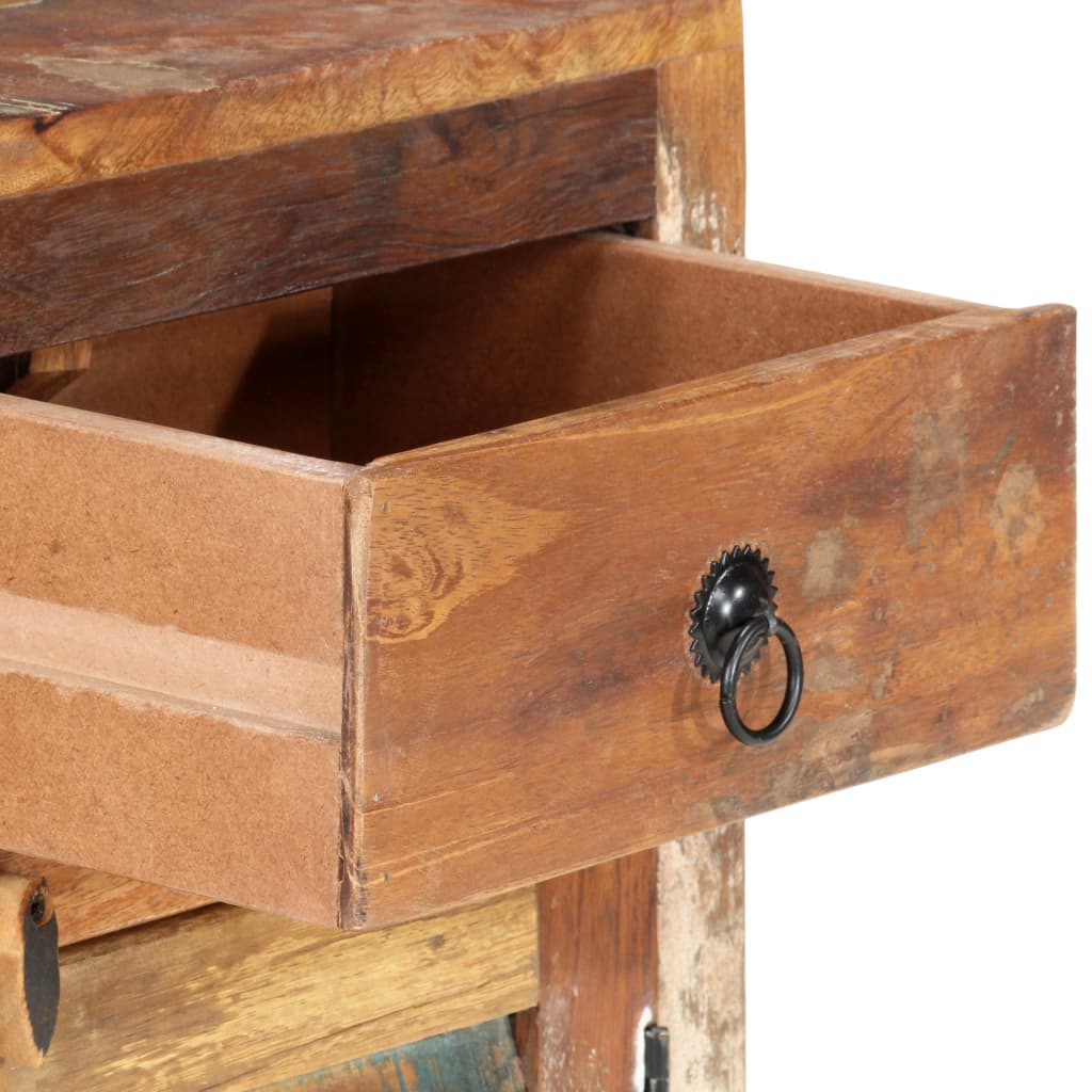 Buffet 70x30x68 cm Bois de récupération solide - XIOS