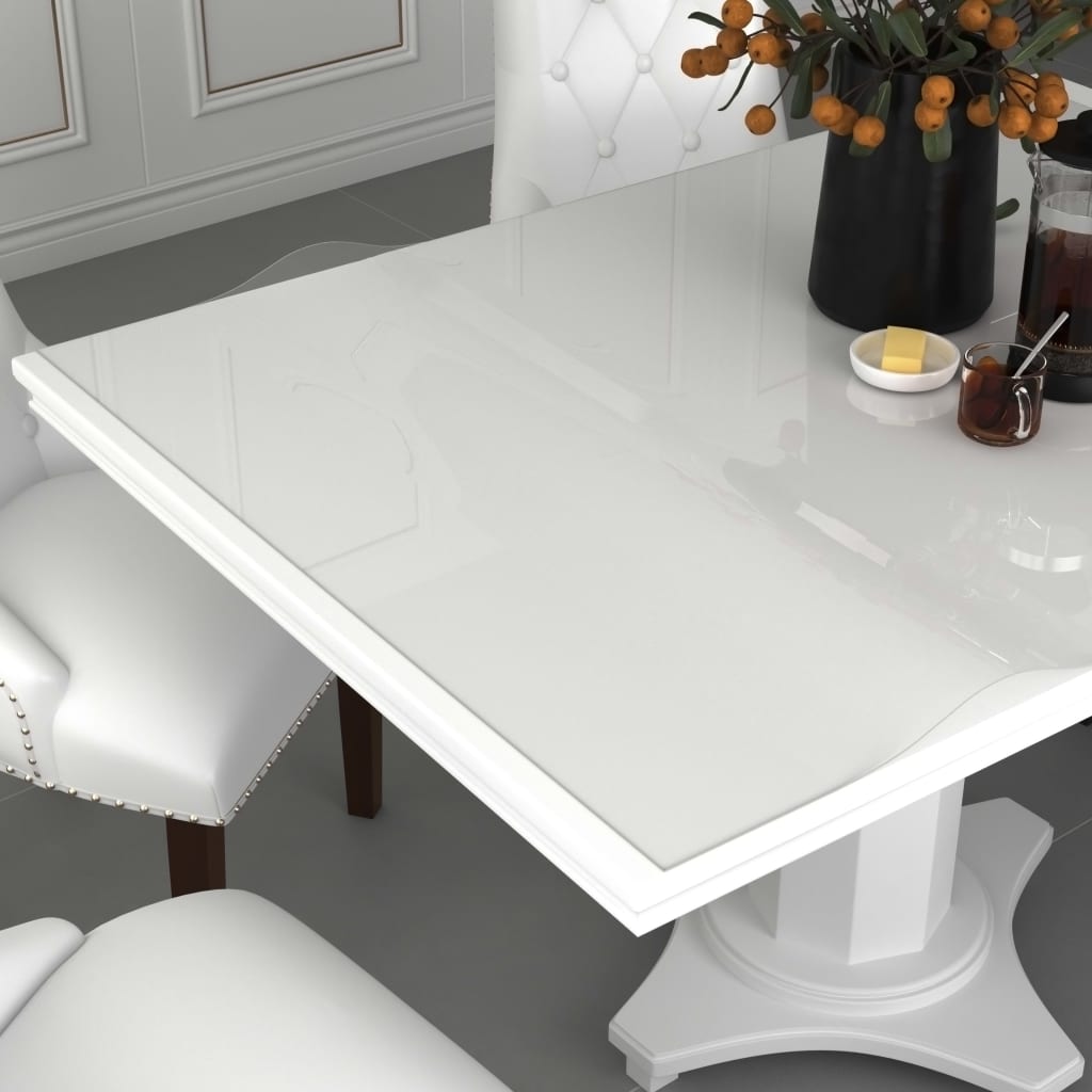 Protecteur de table transparent 100x90 cm 1,6 mm PVC - XIOS