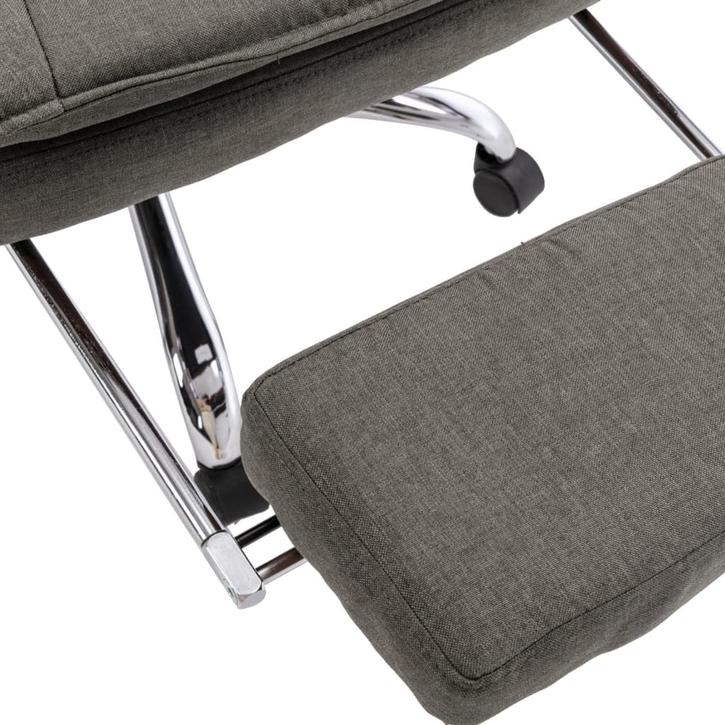 Chaise de bureau Gris Tissu - XIOS