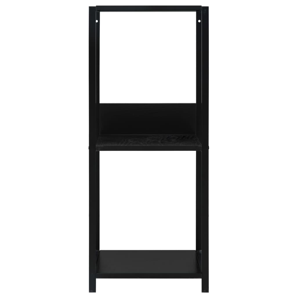 Étagère à livres droite petite Noir 33,5x39,6x79,7 cm - XIOS