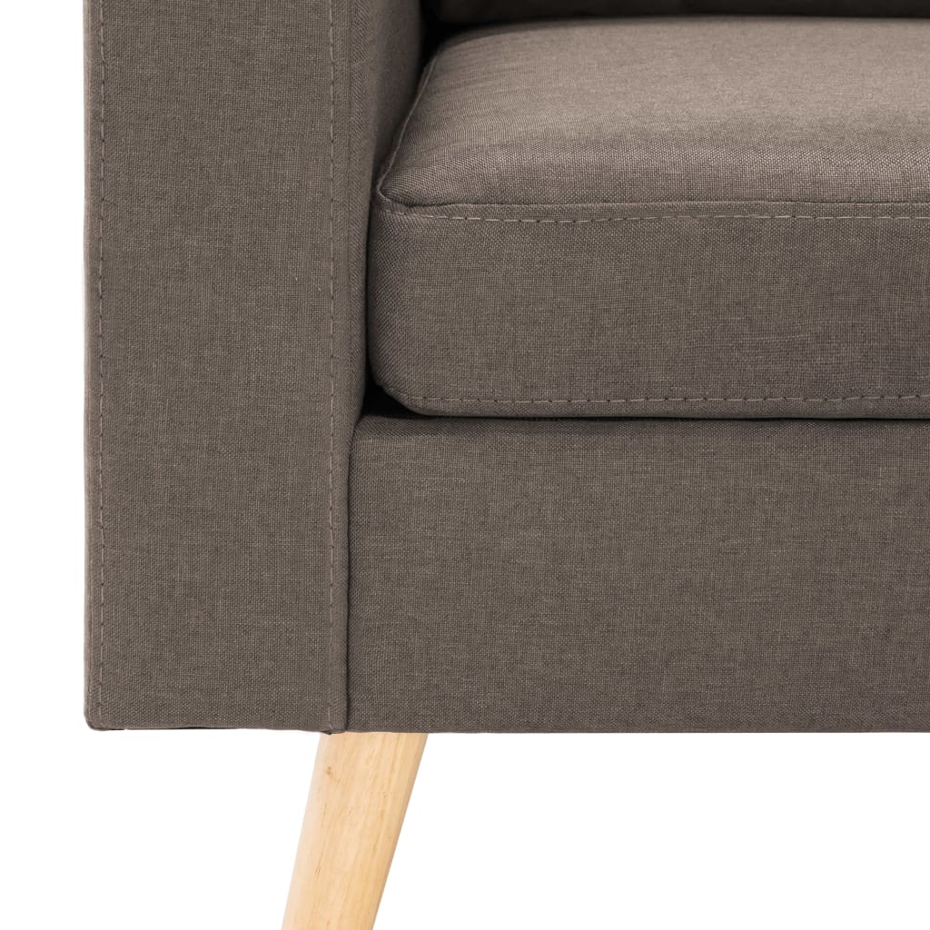 Fauteuil Taupe Tissu - XIOS