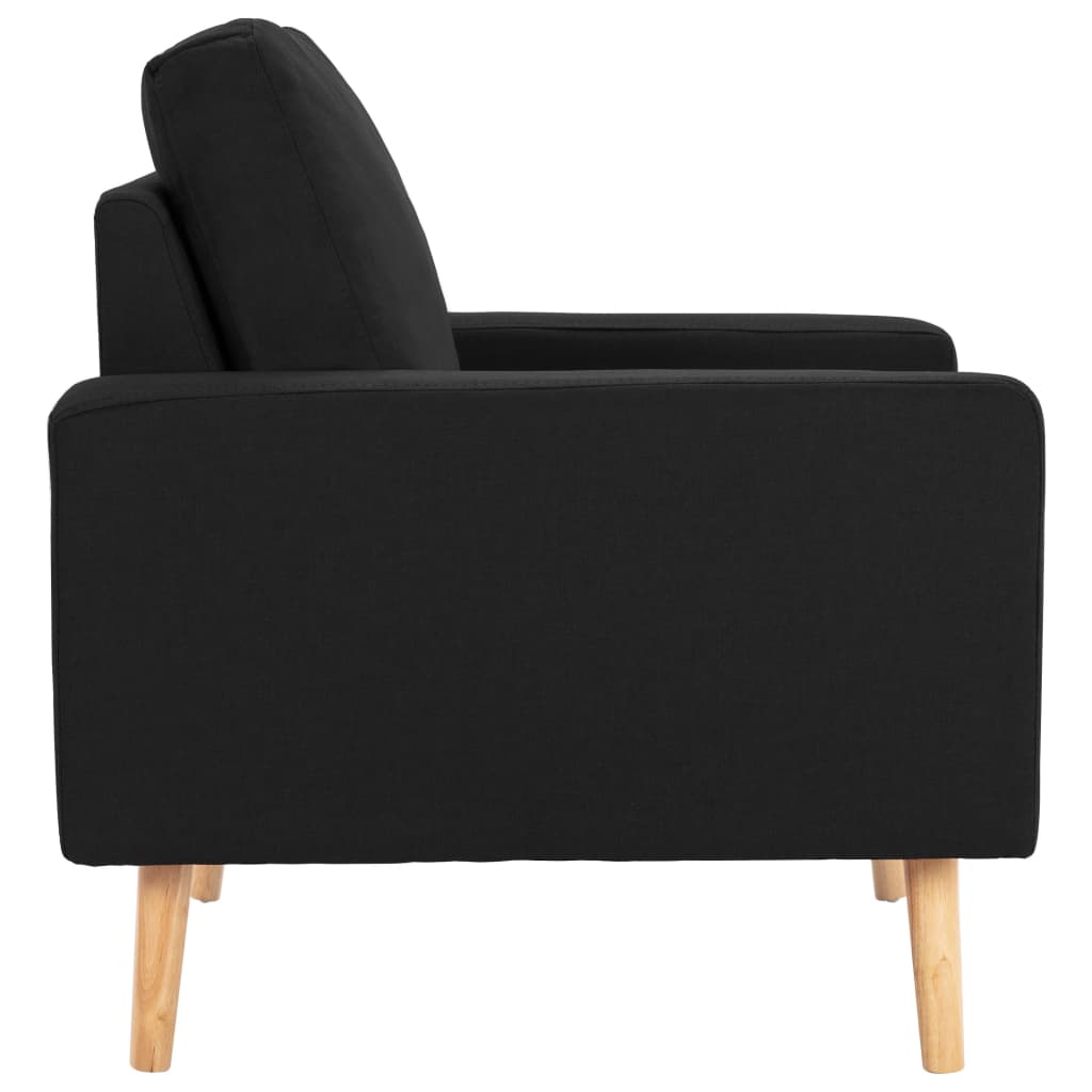 Fauteuil Noir Tissu - XIOS