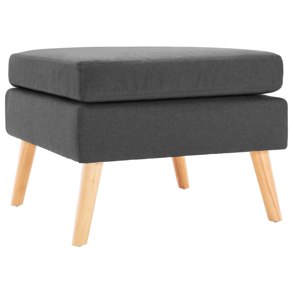 Repose-pied Gris foncé Tissu - XIOS