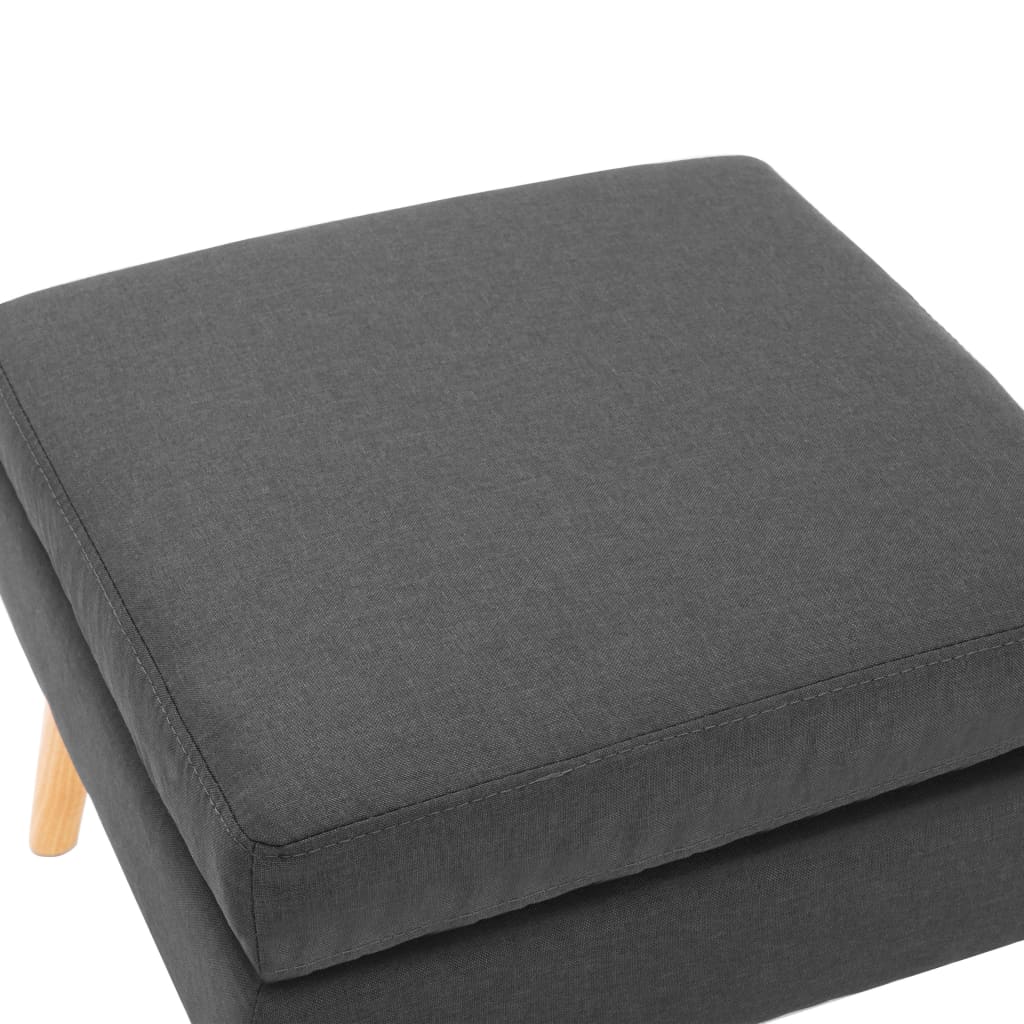 Repose-pied Gris foncé Tissu - XIOS