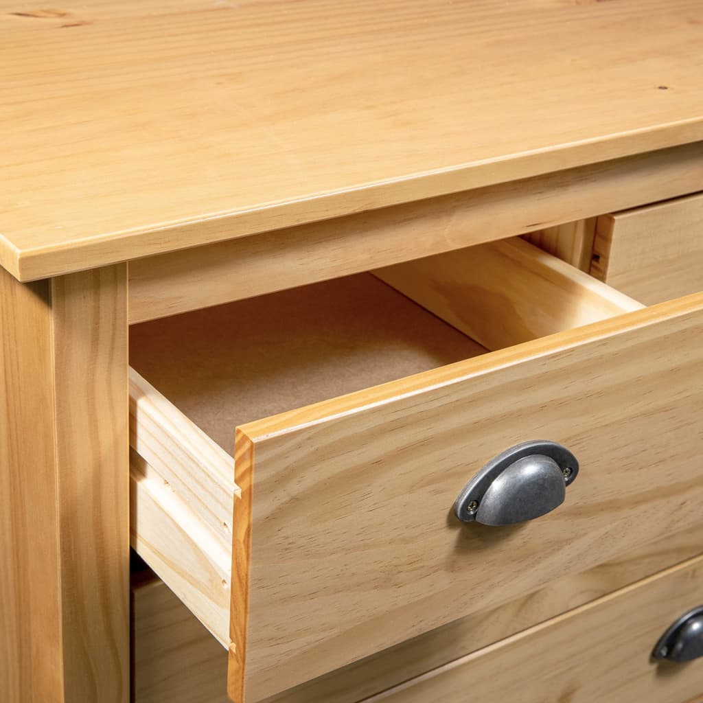 Buffet Hill 79x40x80 cm Bois de pin solide - XIOS