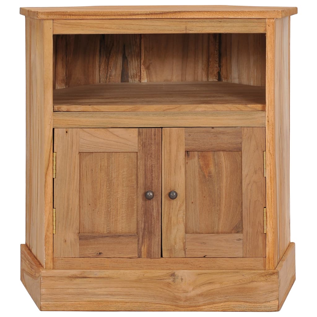 Buffet d'angle 60x45x60 cm bois de teck massif