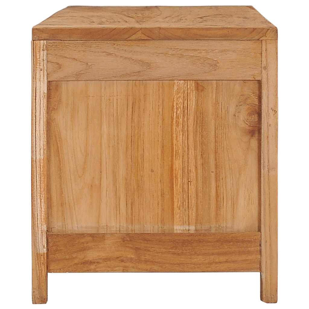 Meuble TV 100x30x35 cm bois de teck massif - XIOS