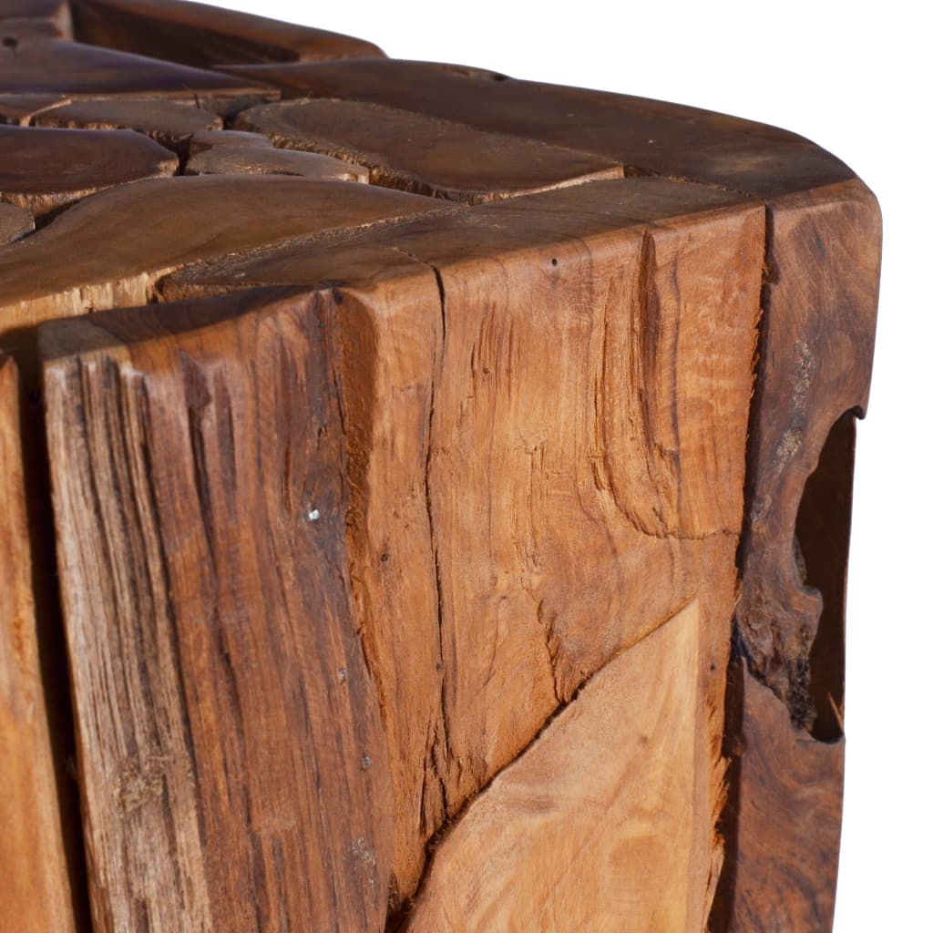 Table d'appoint 30x30x80 cm Bois de teck solide - XIOS