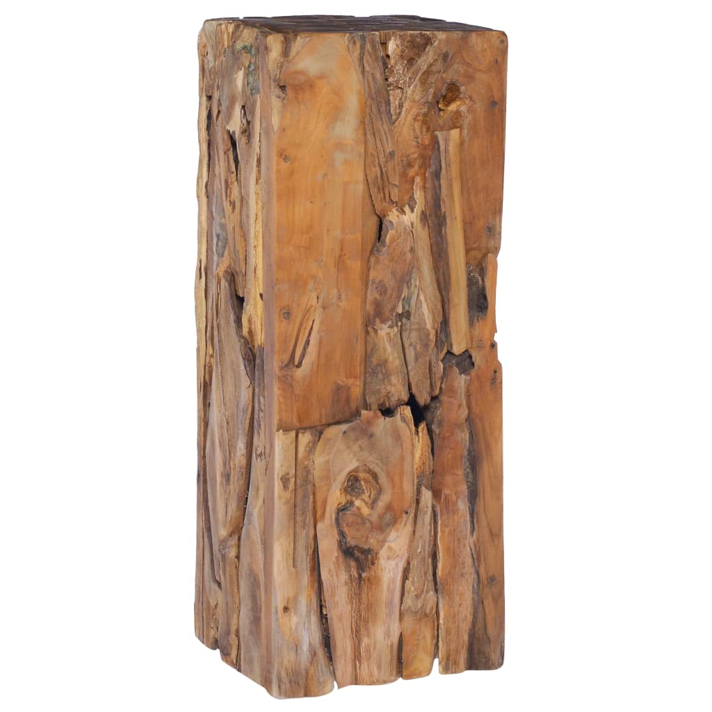 Table d'appoint 30x30x80 cm Bois de teck solide - XIOS