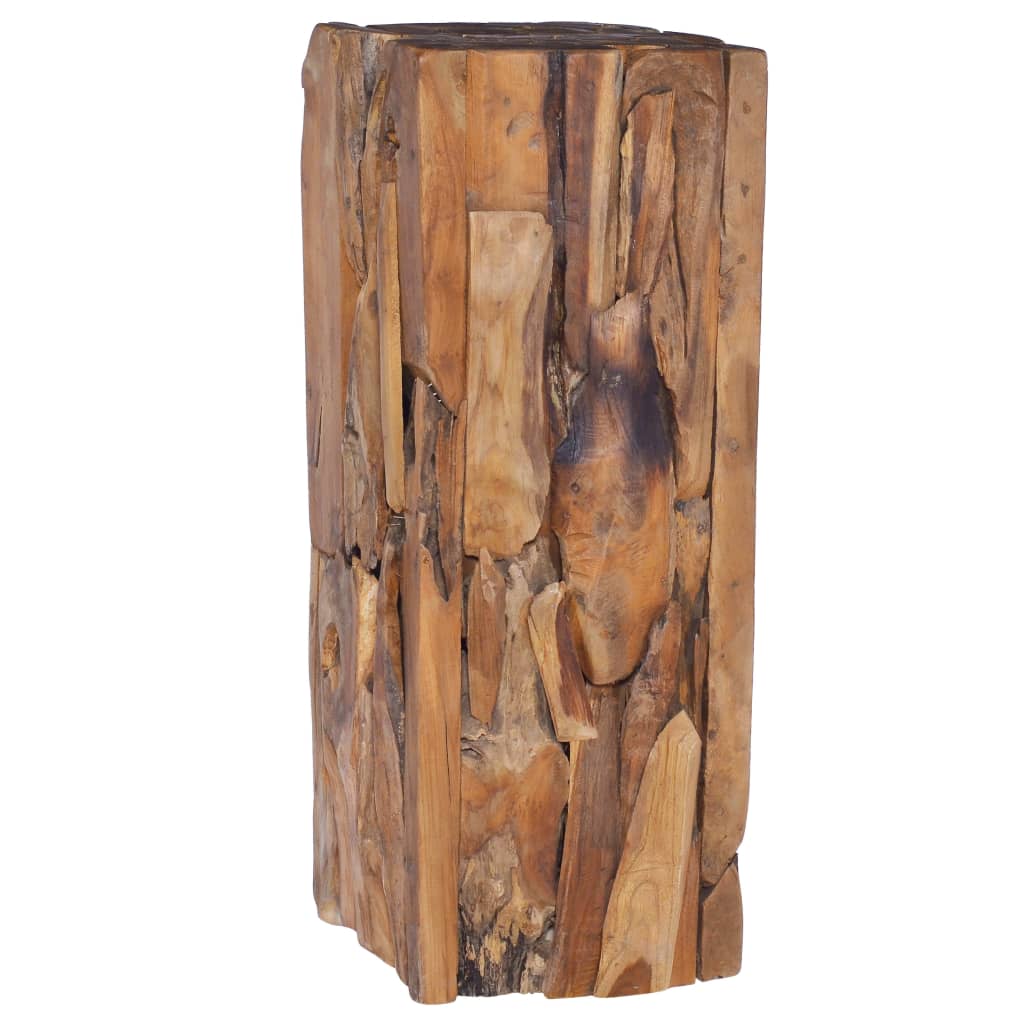 Table d'appoint 30x30x80 cm Bois de teck solide - XIOS