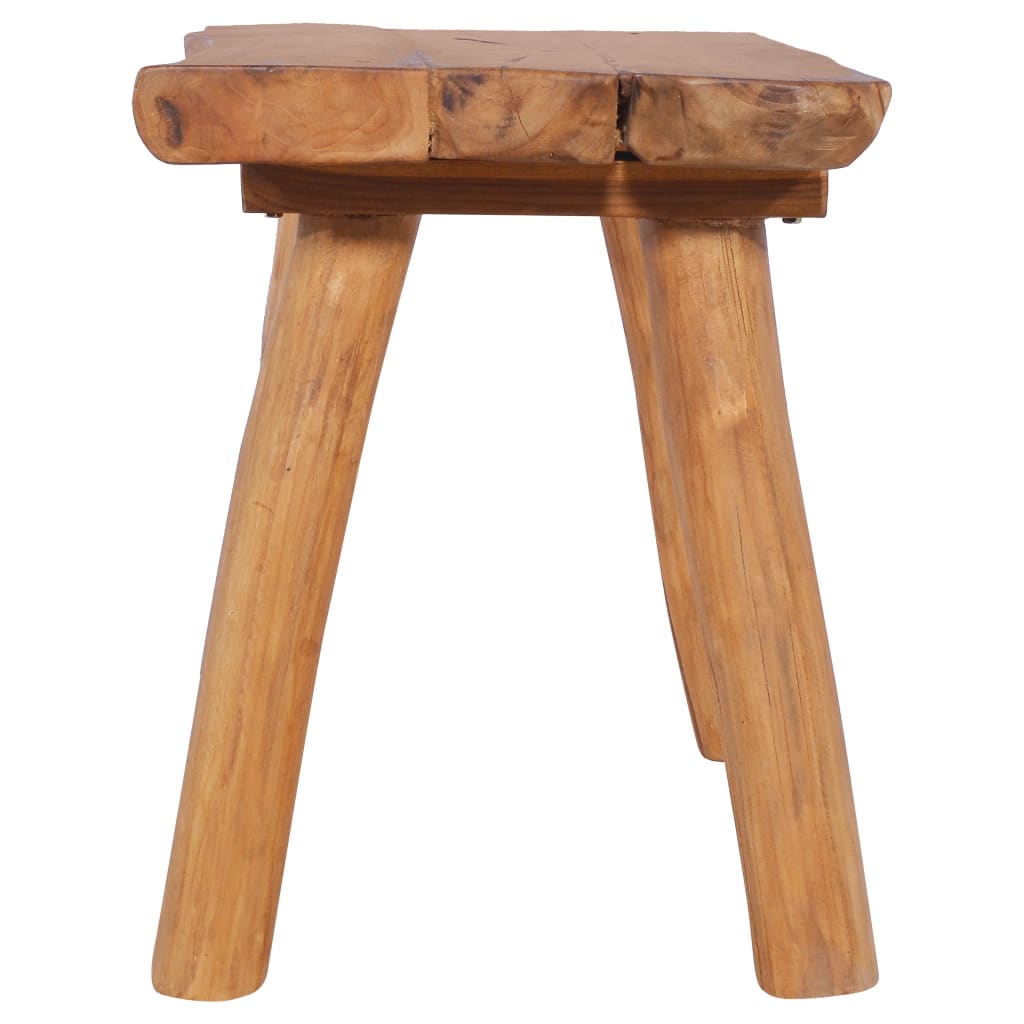 Banc de jardin 80 cm Bois de teck massif - XIOS