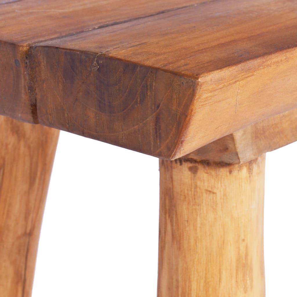 Banc de jardin 80 cm Bois de teck massif - XIOS