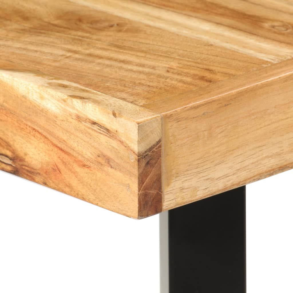 Ensemble de bar 9 pcs Bois d'acacia et de récupération massif - XIOS