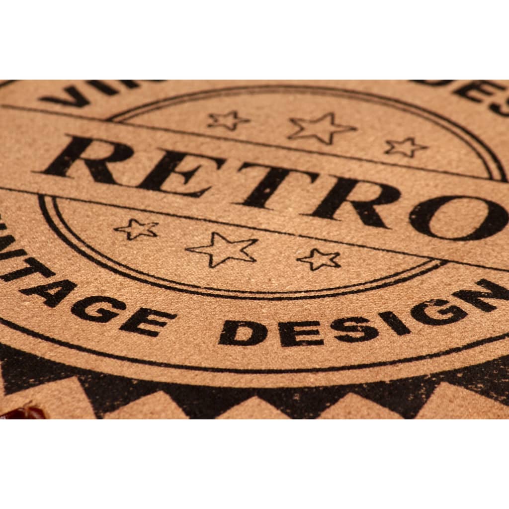 Ensemble de bar 9 pcs Bois d'acacia solide et cuir véritable - XIOS