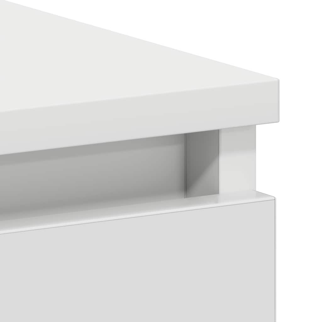 Bureau Blanc 90x45x76 cm Bois d’ingénierie - XIOS