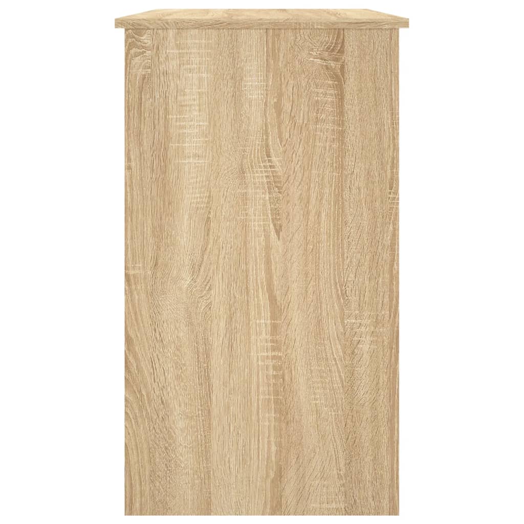 Bureau Chêne sonoma 90x45x76 cm Bois d’ingénierie Bureaux vidaXL   