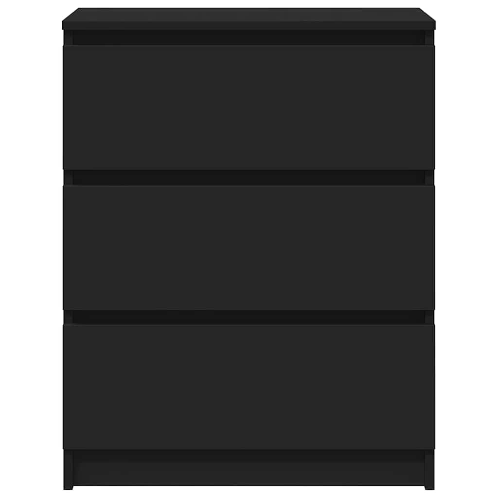 Buffet Noir 60x35x76 cm Bois d'ingénierie - XIOS