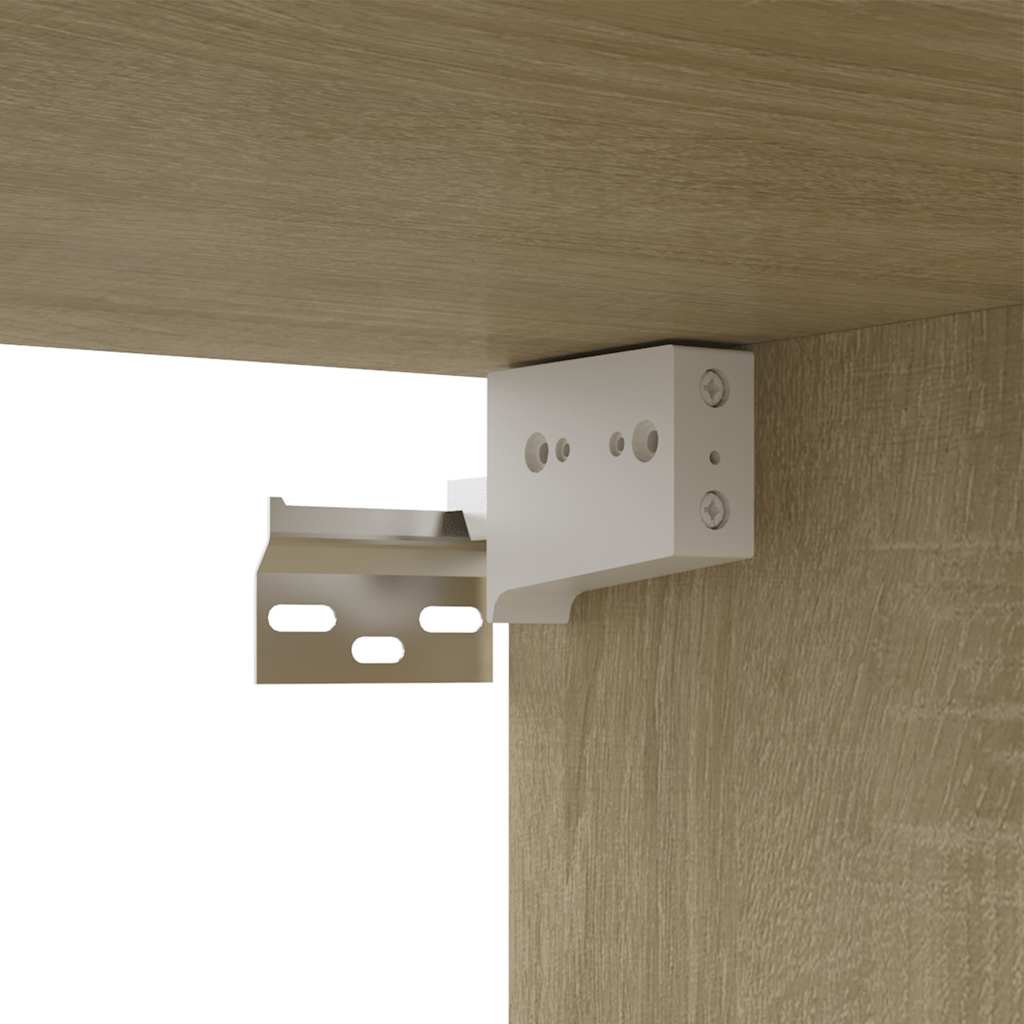 Meuble TV Chêne sonoma 80x30x30 cm Bois d’ingénierie - XIOS
