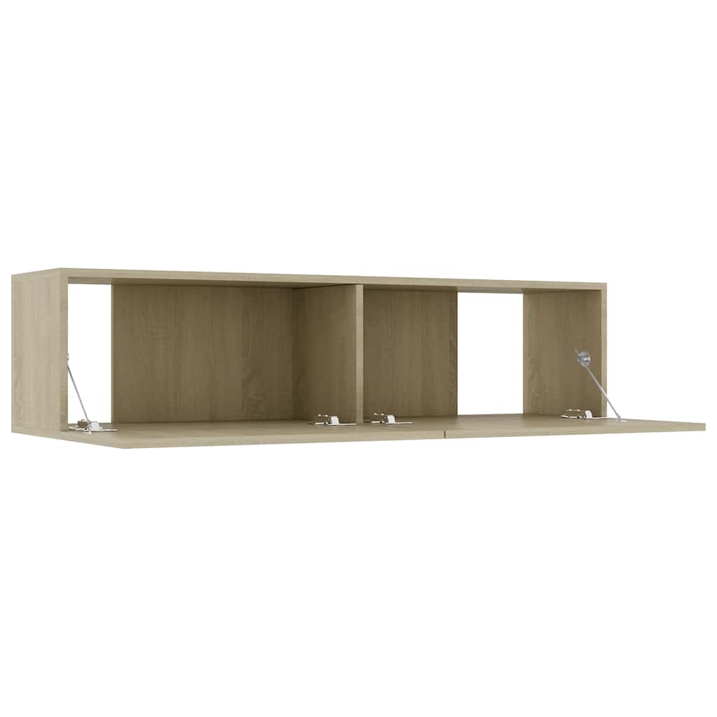 Meuble TV Chêne sonoma 120x30x30 cm Bois d’ingénierie - XIOS