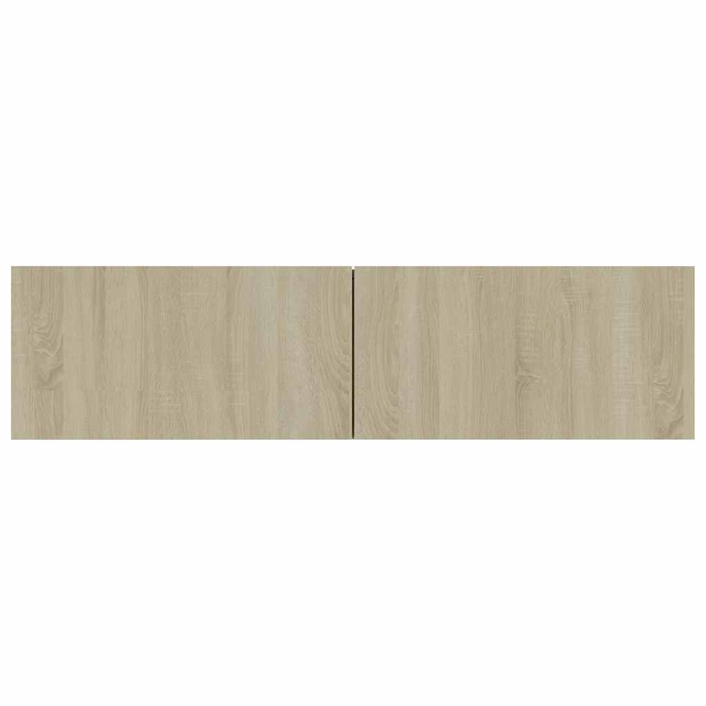Meuble TV Chêne sonoma 120x30x30 cm Bois d’ingénierie - XIOS