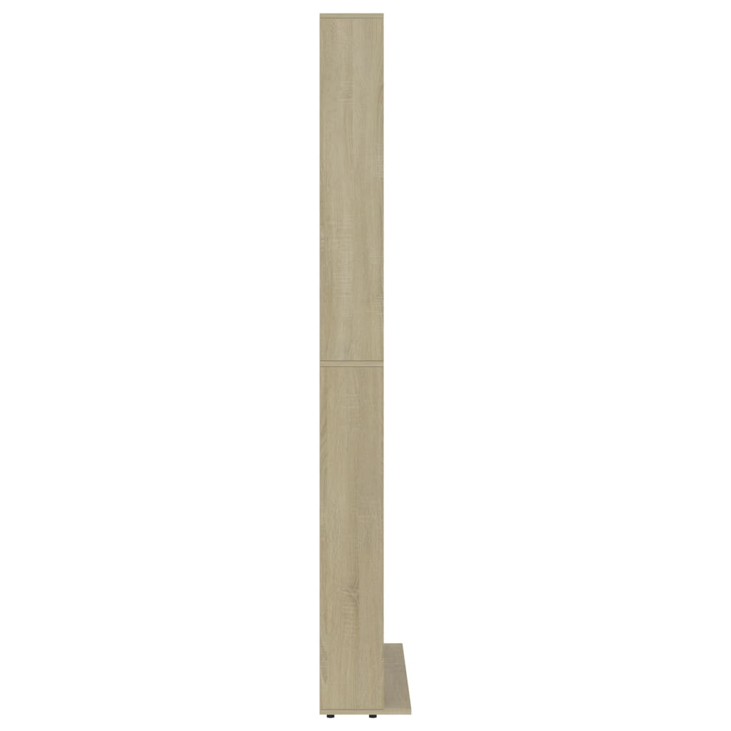 Armoire à CD Chêne sonoma 102x16x177,5 cm Bois d'ingénierie - XIOS
