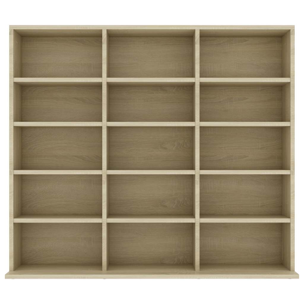 Armoire à CD Chêne sonoma 100x23x89,5 cm Bois d’ingénierie - XIOS