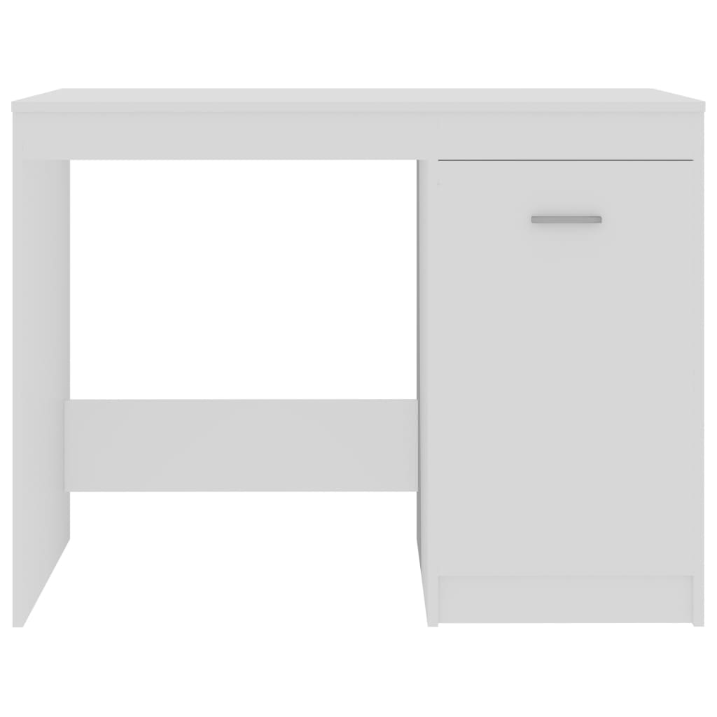 Bureau Blanc 100x50x76 cm Bois d'ingénierie Bureaux vidaXL