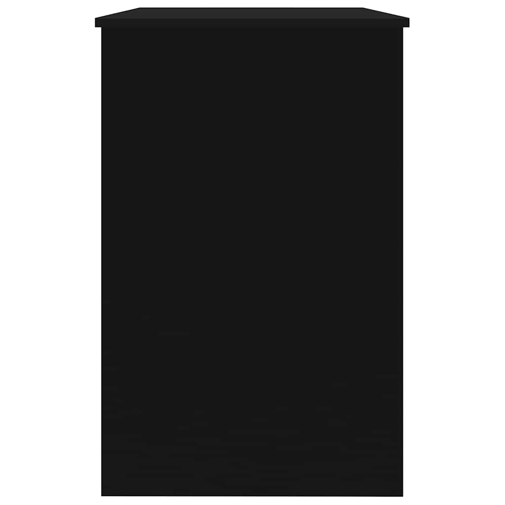 Bureau Noir 100x50x76 cm Bois d’ingénierie - XIOS