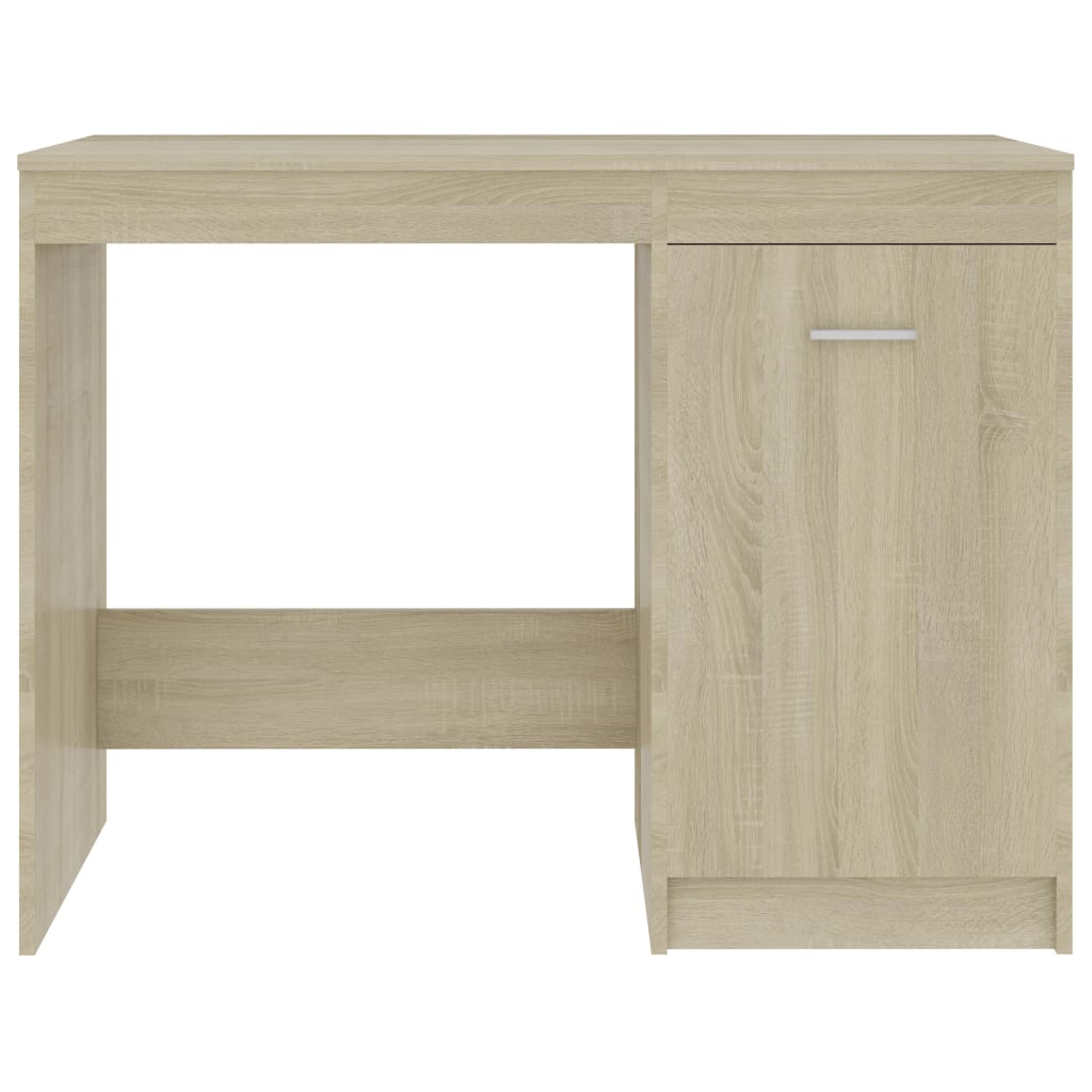 Bureau Chêne sonoma 100x50x76 cm Bois d’ingénierie Bureaux vidaXL