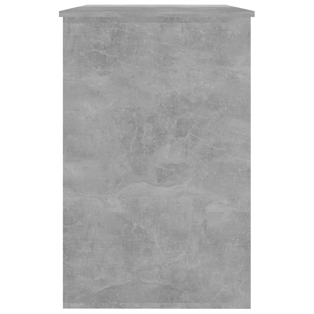 Bureau Gris béton 100x50x76 cm Bois d'ingénierie Bureaux vidaXL